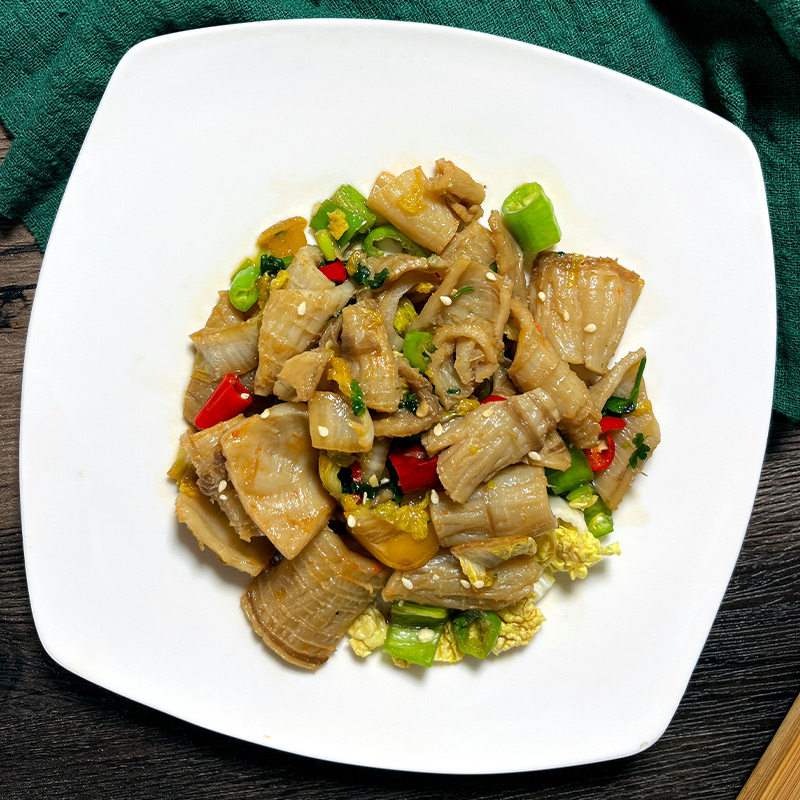 火锅牛毛边角料新鲜脆毛肚牛百叶底板板片250g牛杂类