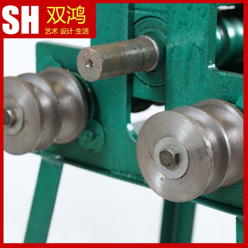 手摇液压大棚弯管机手工电动铁线弯管器重重型液压弯管机