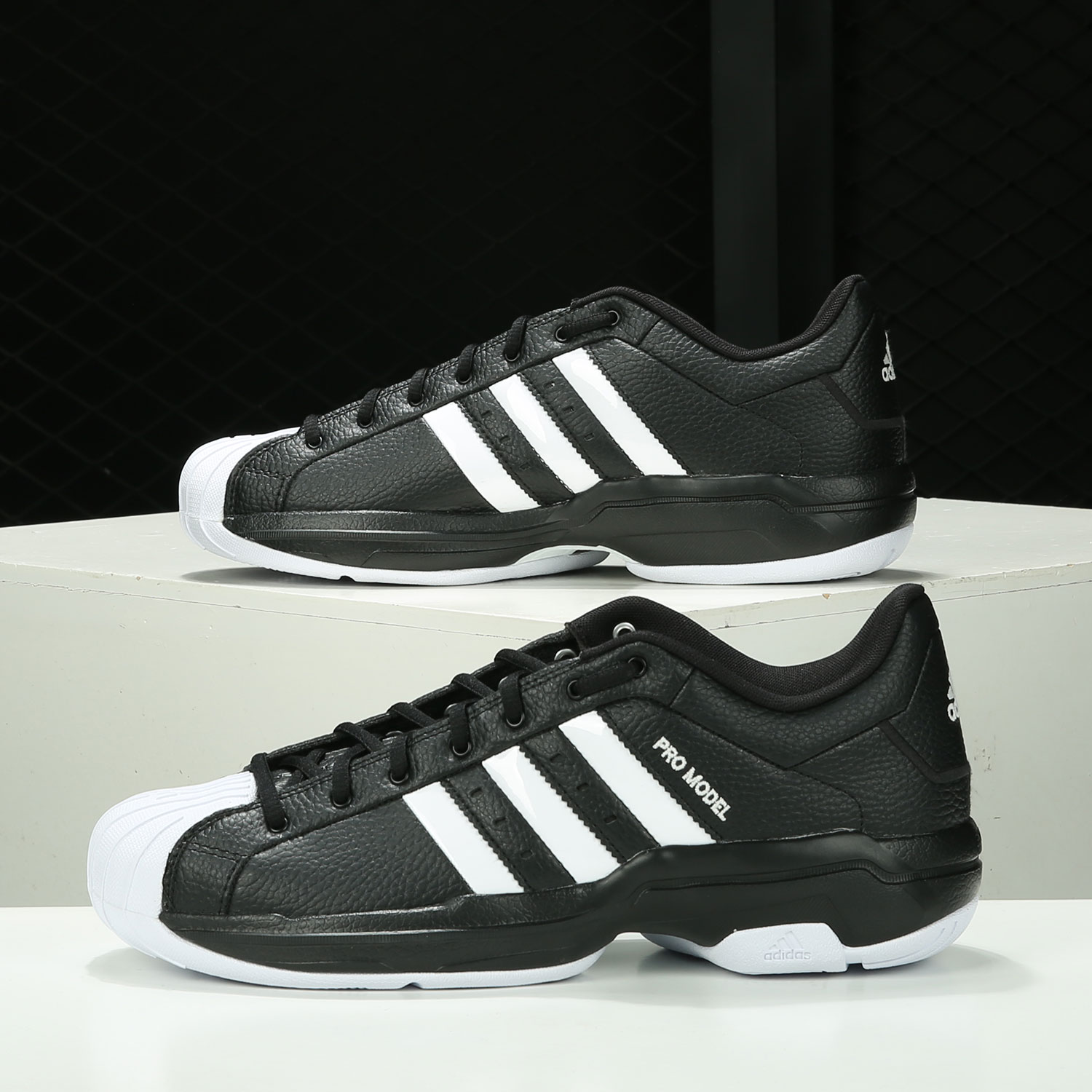 adidas阿迪达斯正品2021春季新款男子贝壳头运动篮球篮球鞋