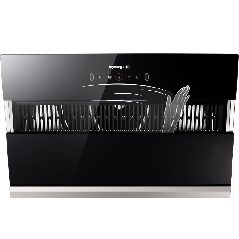 九阳抽油烟机家用侧吸式脱排大吸力智能触控厨房小型油烟机