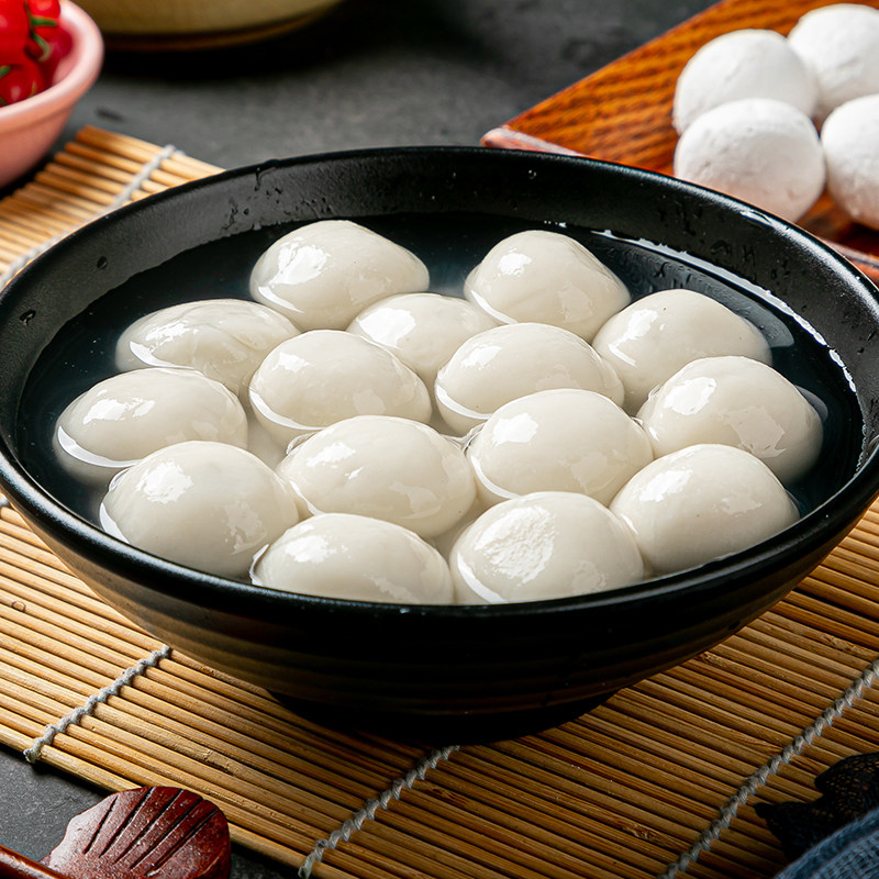 汤圆香菇猪肉乐山水乡芽菜臊子肉馅速冻四川汤圆