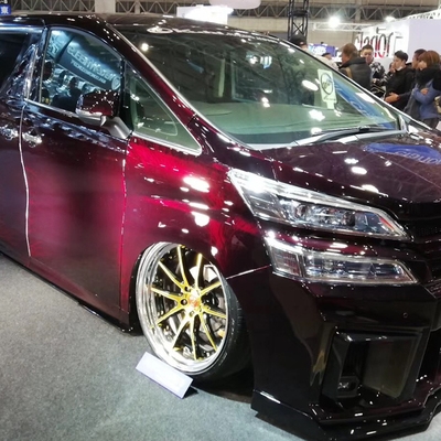 适配丰田埃尔法塞纳mpv改装万吨锻造轮毂胎铃轮毂