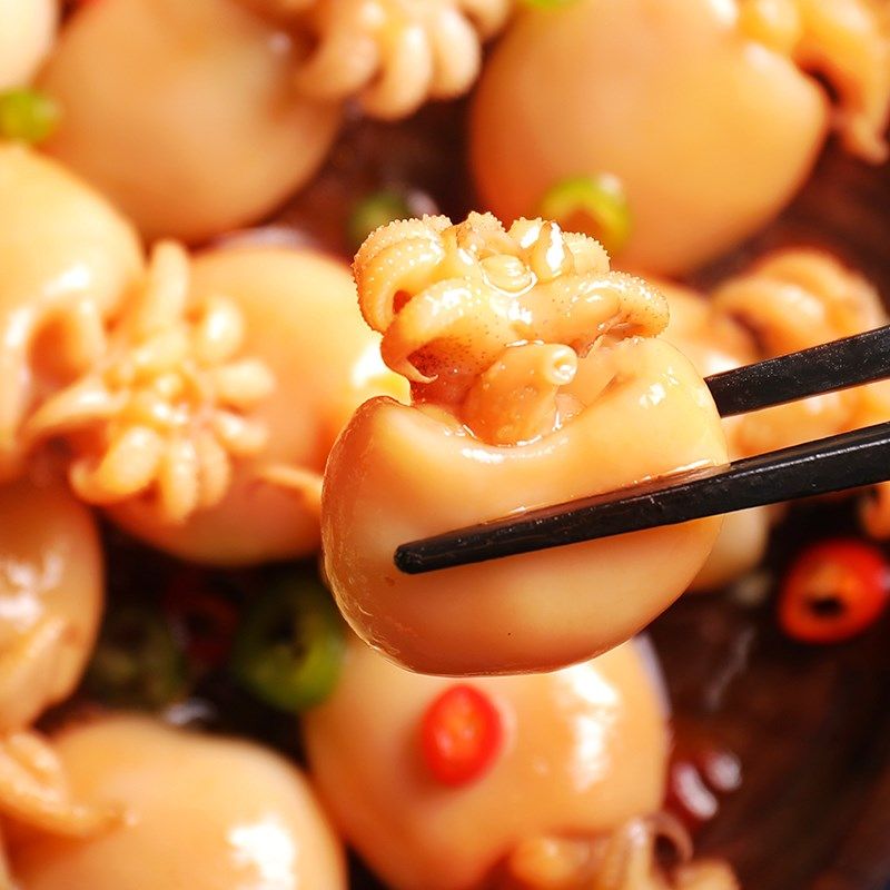 无缺麻辣海兔子捞汁小海海鲜熟食即食罐头装墨鱼手机保护套