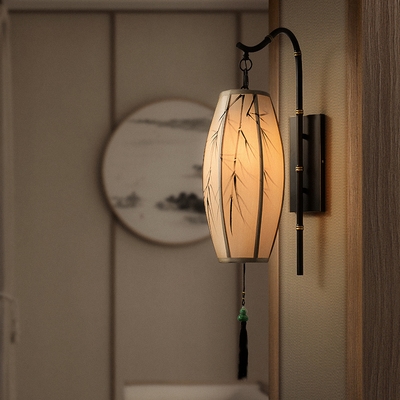 中式壁灯现代古意仿古床头壁挂复古灯笼设计师壁灯