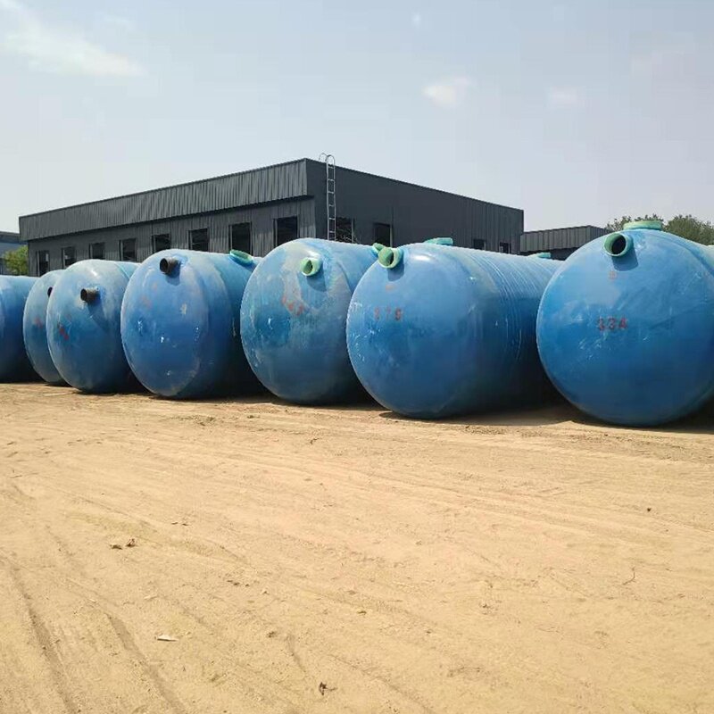 化粪粪池玻璃立方塑料三格农村新农村家用储罐基础材料