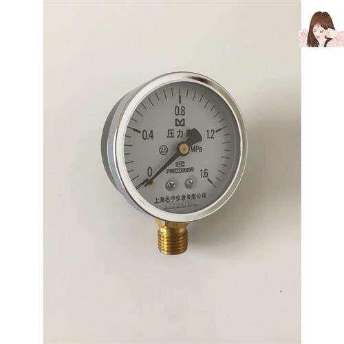 压力测试10公斤4分压力计净水器自来水检测耐压压力表