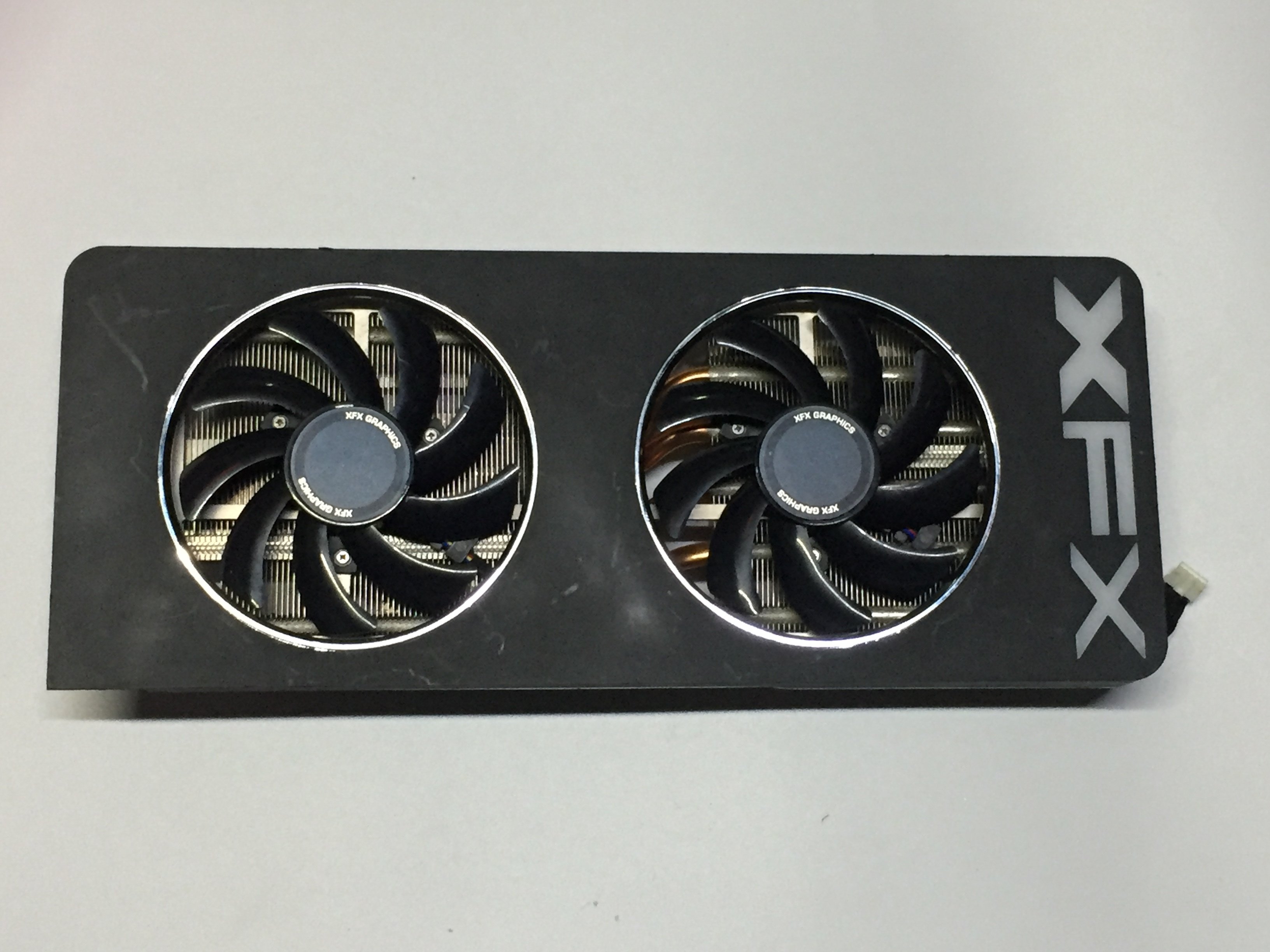 公版讯景r9270x280x290x390x魔尊孔54mm7热管显卡散热器散热器