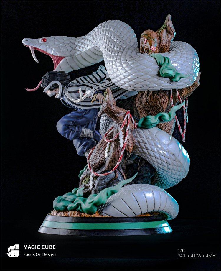 核玩魔方蛇柱伊黑小芭限量gk手办手办