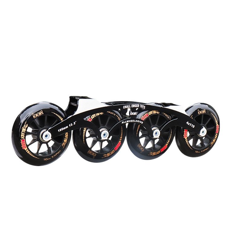 速滑轮子鞋下刀架大小直排轮子