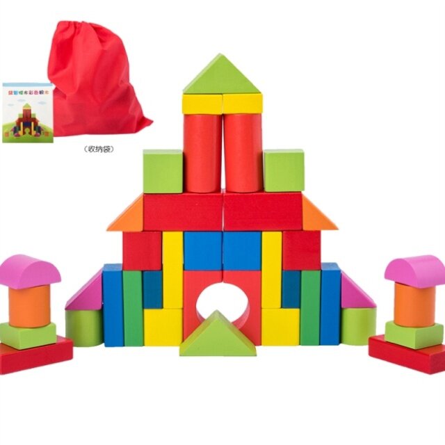 高积木颗粒910岁玩具女童建构构建盒装桌面拼搭建构
