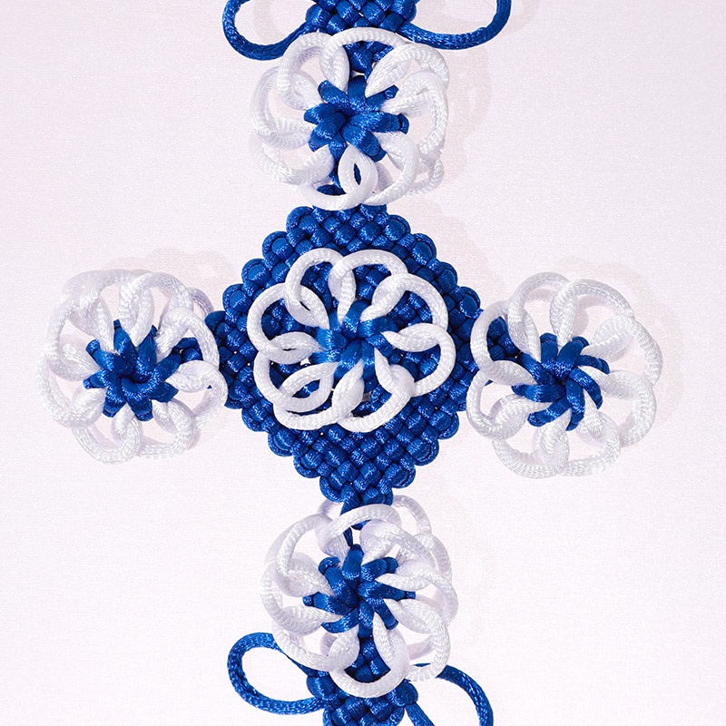 中国结手工编织一帆风顺平安祝福挂饰青花瓷颜色系列中国结