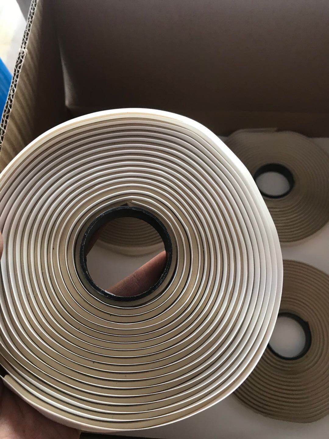 胶带密封胶条接口通风烟道阻燃管道法兰8501密封条