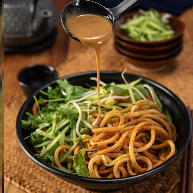 安徽徽格拉条阜阳土特产250克2袋速食格拉条子面条