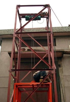 座式挂式380v钢丝绳电动葫芦升降货梯提升机卷扬机卷扬机