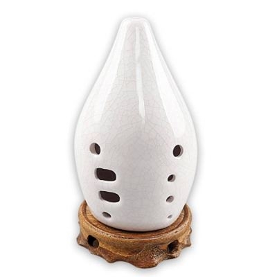 满口勋损低音调埙乐器熏烧吹奏古埙陶埙10孔埙