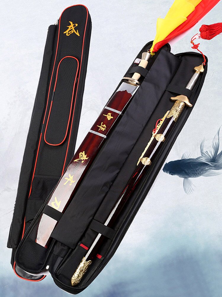 加厚牛筋双层剑袋太极剑套刀袋刀套晨练晨运多功能更多太极配件