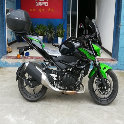 适用川崎忍者ninja400z400摩托车扶手尾架货架尾箱摩托车尾翼