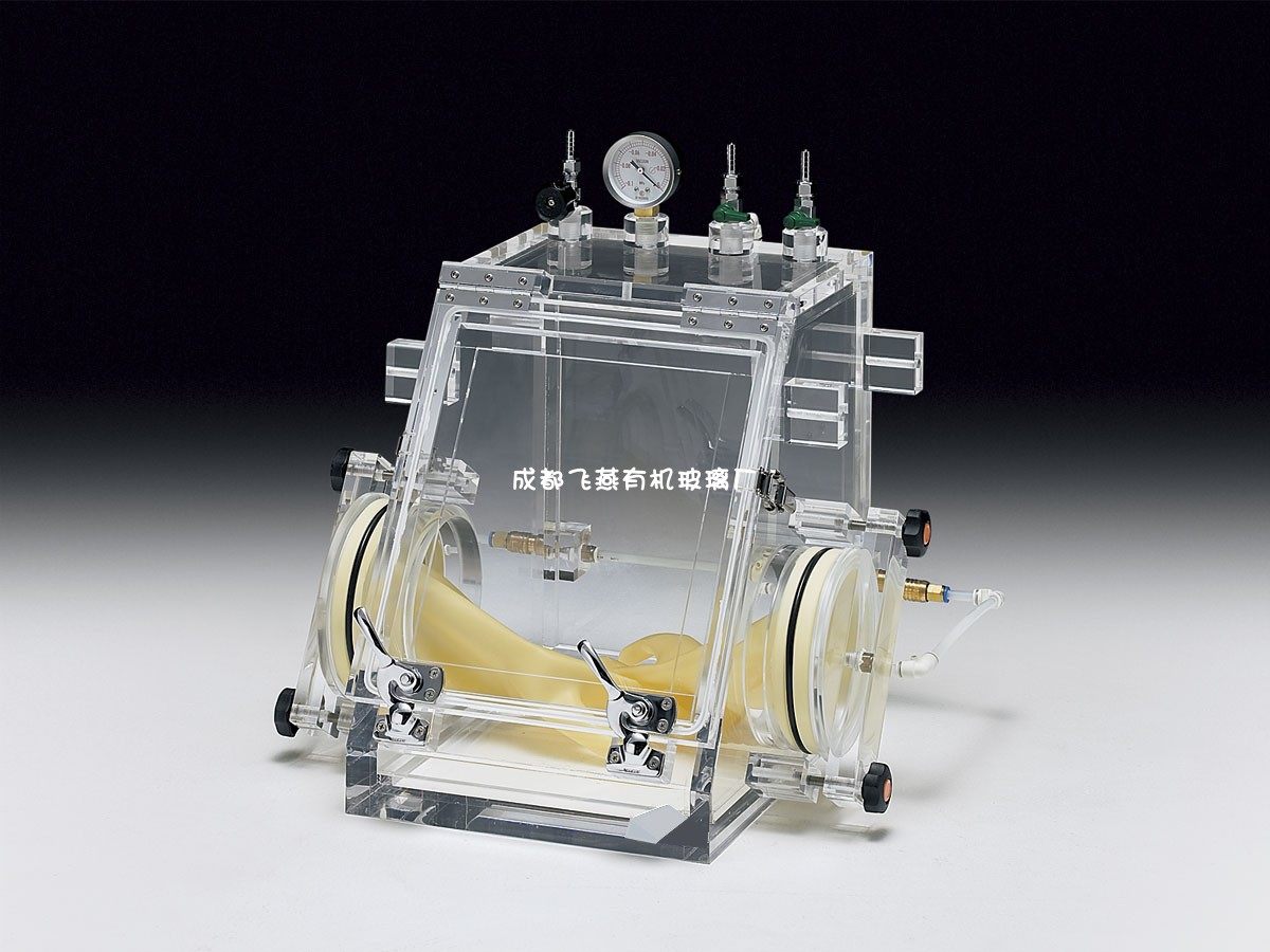 亚克力真空空箱透明抽真空消泡桶实验pmma干燥箱干燥箱