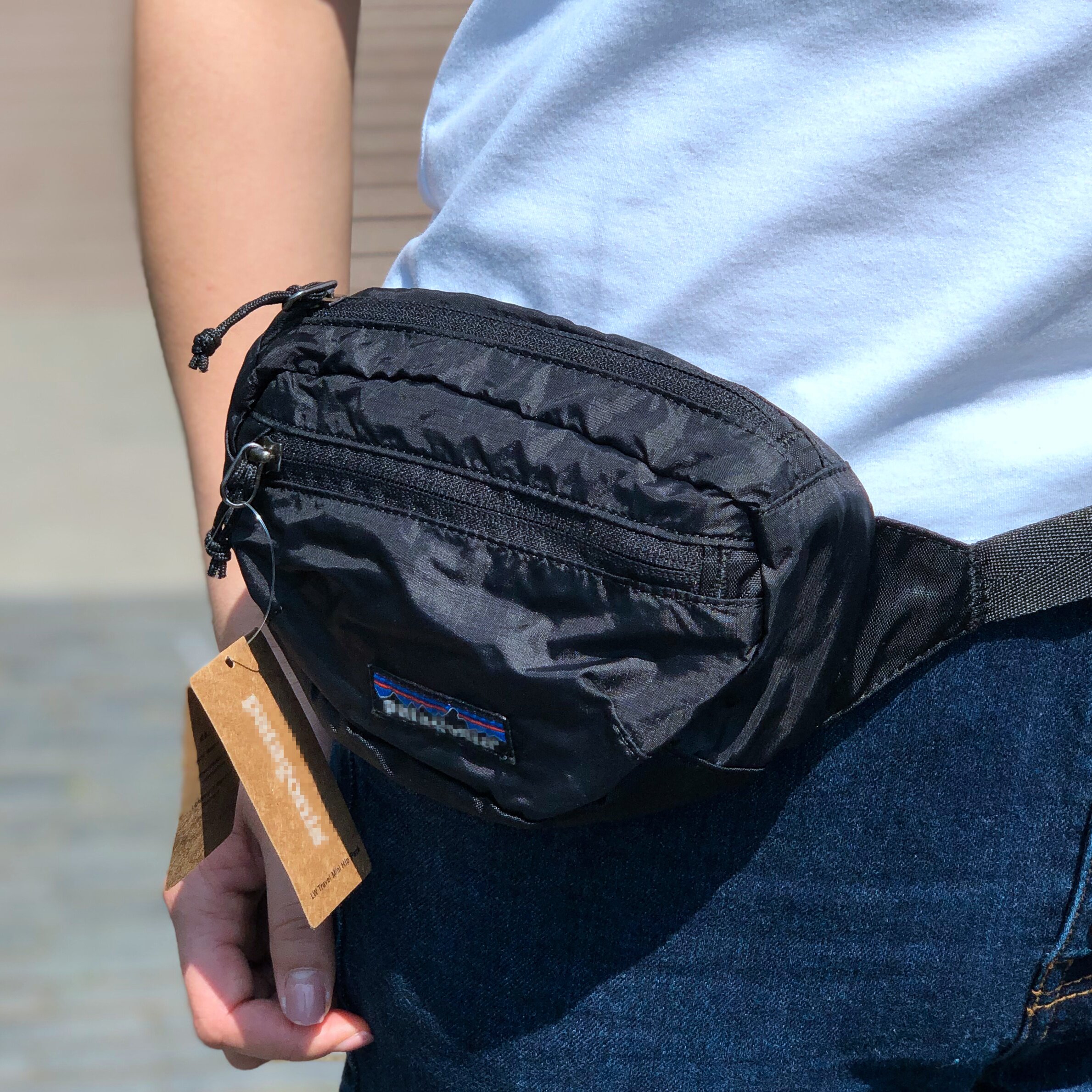 腰包腰包女ins巴塔迷你户外1l超轻可折叠收纳腰包