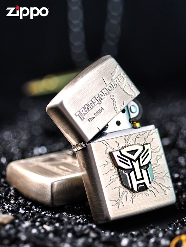 正品打火机zippo正版变形金刚男友收藏男士煤油奢侈zippo