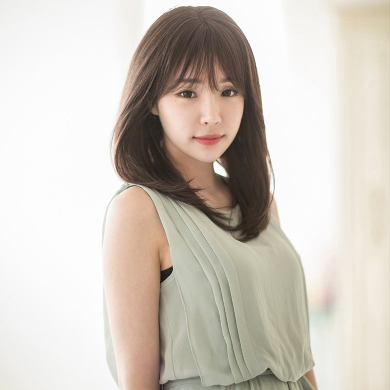 空气刘海齐肩短直发伪娘变装假发cos用品女装整顶假发