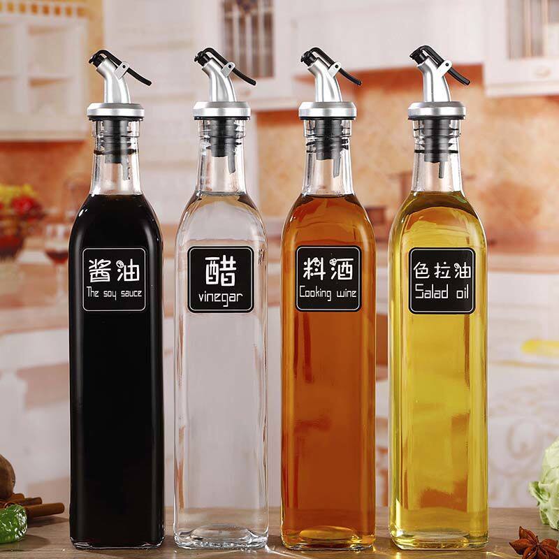 调料玻璃油壶调味罐盐罐糖罐酱油醋瓶厨房家用调味瓶罐