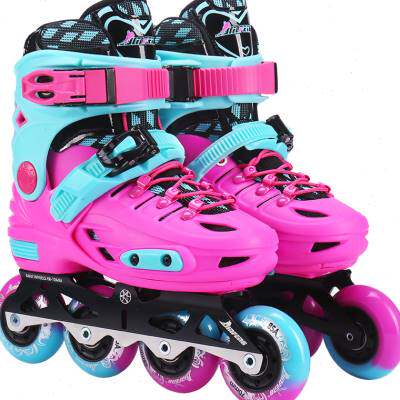 冰鞋金峰gto轮滑儿童男女孩童旱冰滑冰专业直排轮