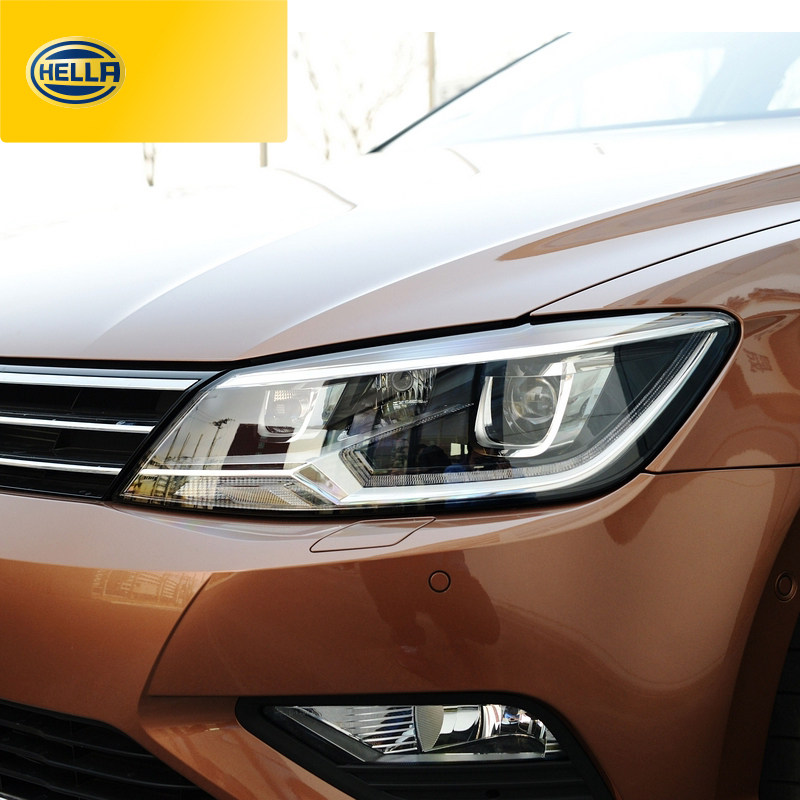 hella原装配套氙气大众凌渡大灯总成海拉灯罩大灯总成