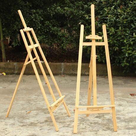 1.5米画架木制实木展示架指示牌立式广告海报水牌x展架