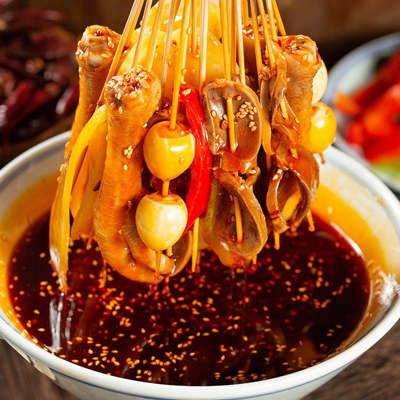 串串藤椒四川乐山山特红油钵钵调料底料麻辣烫火锅调料