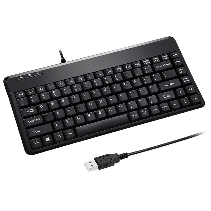 静音有线ps2防水便携镜面perixx409商务键盘德国键盘