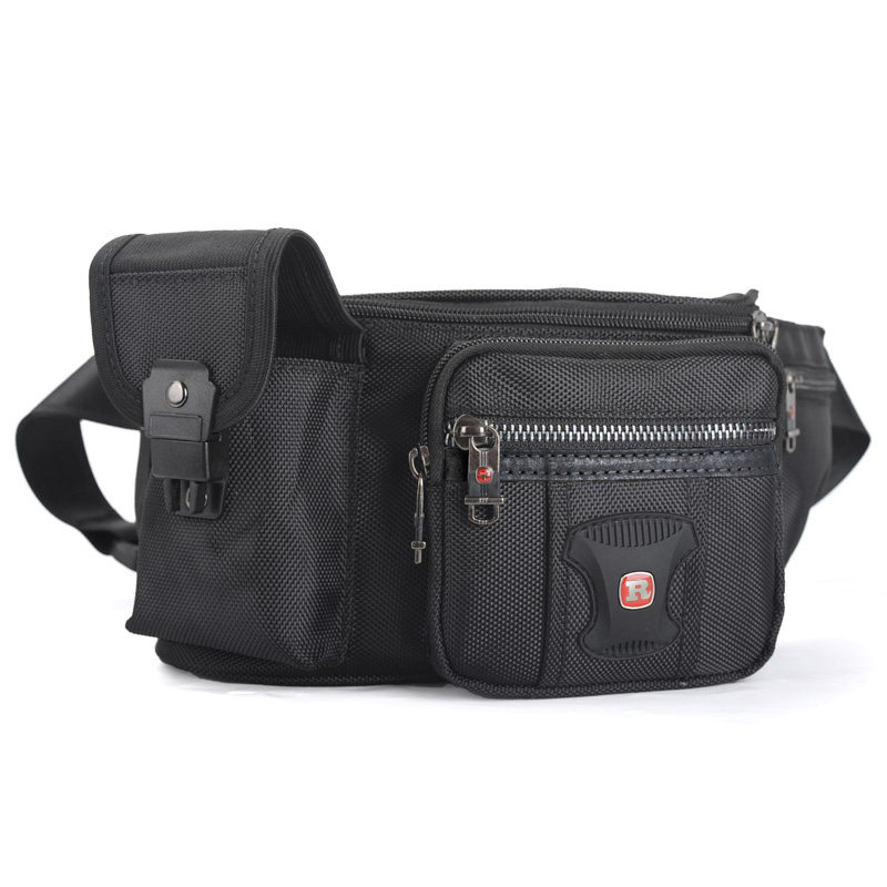 瑞士军刀男士旅行防水大容量斜挎包