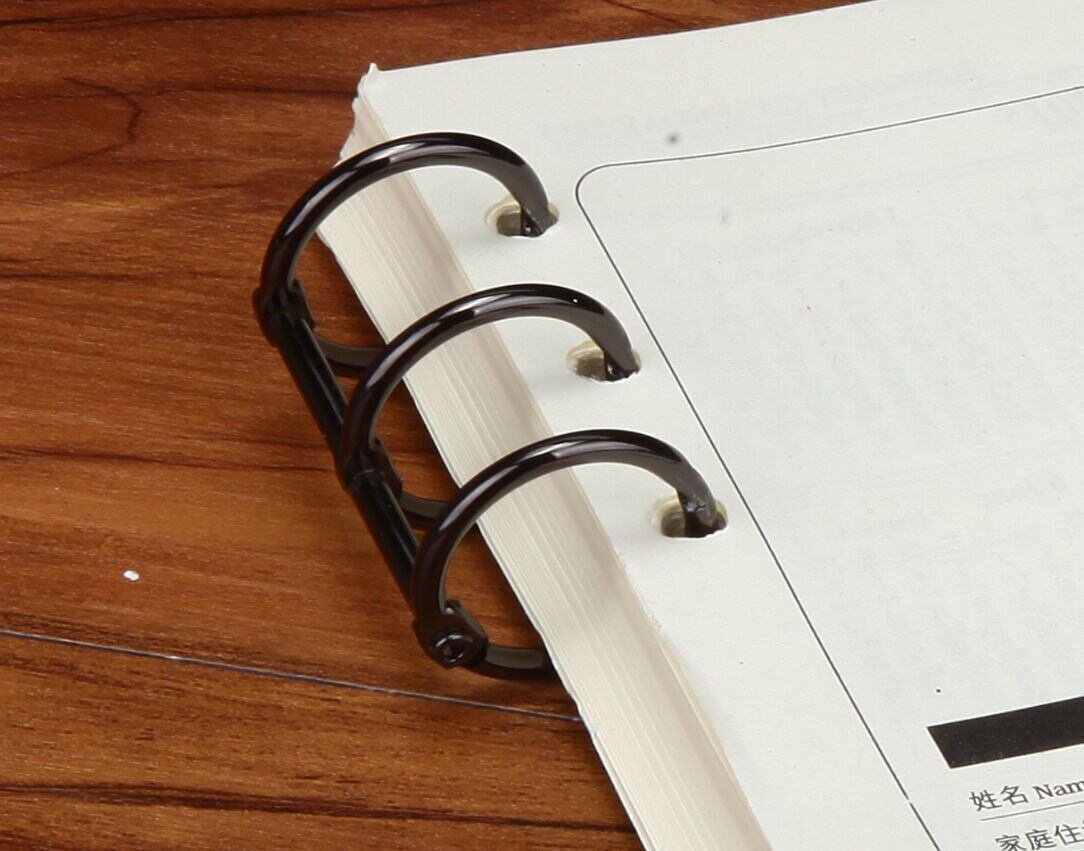 装订金色笔记本古铜活页日历台历铁环订圈装订耗材