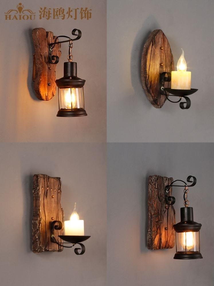 复古马灯壁灯仿古煤油灯茶楼客栈民宿装饰火锅店壁灯