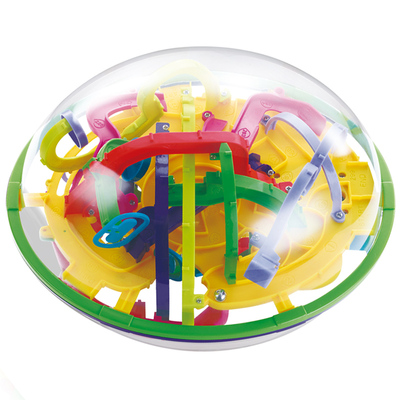 圆形3d立体飞碟迷宫球形高级海王星轨道滚珠迷宫类