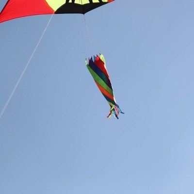 风筝尾巴大全大蛇飘尾飘带螺旋转尾运动特技风筝通用配件2020新款