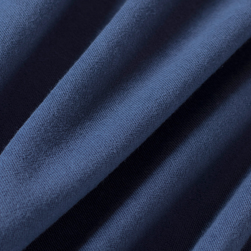 克莱因蓝320g重磅连帽卫衣精梳棉纯色深蓝色拉链开衫宝蓝帽衫外套