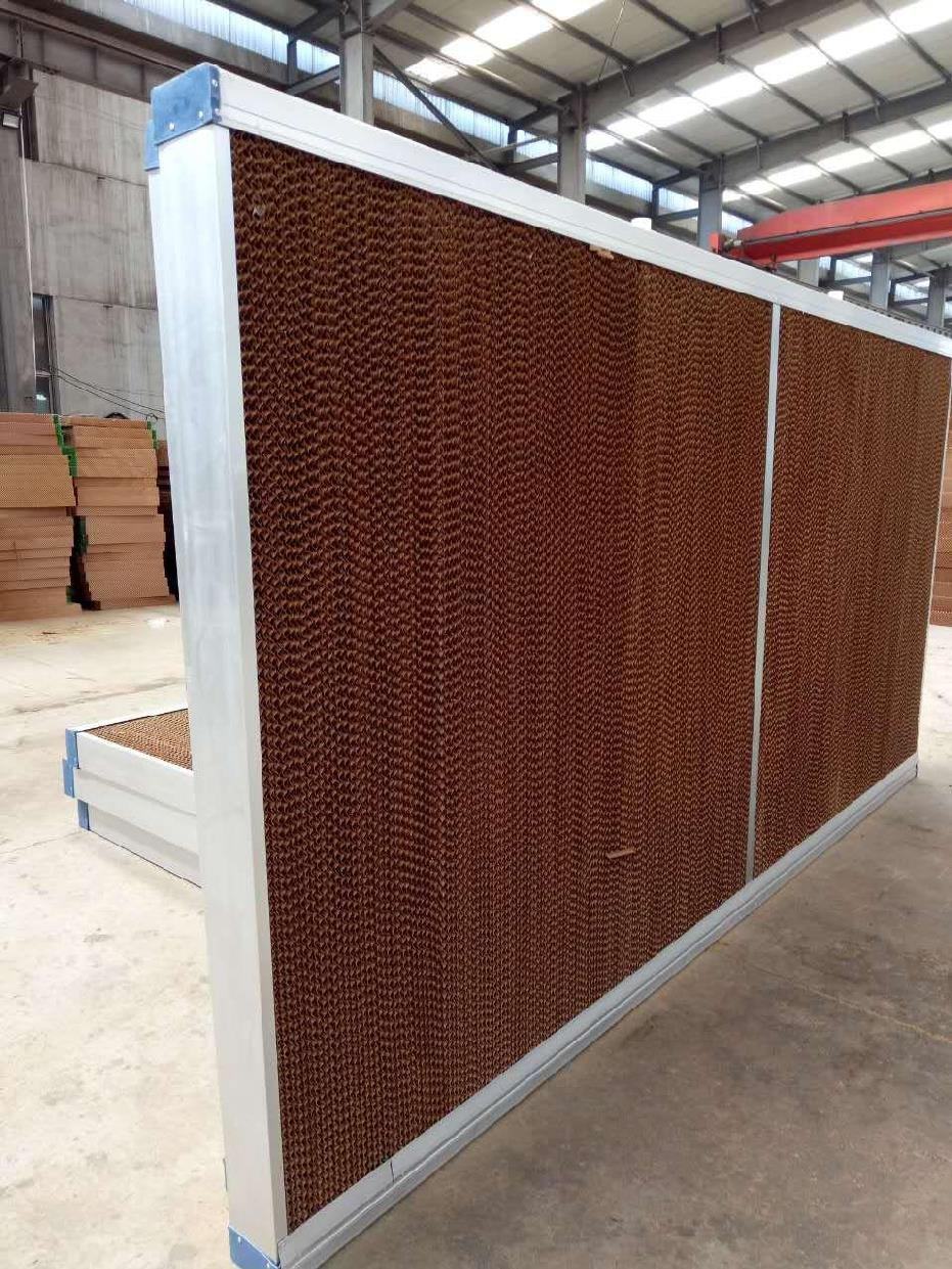 新漆15公分水帘墙流水空调内循环水帘水幕降温系t统用养殖场a养鸡