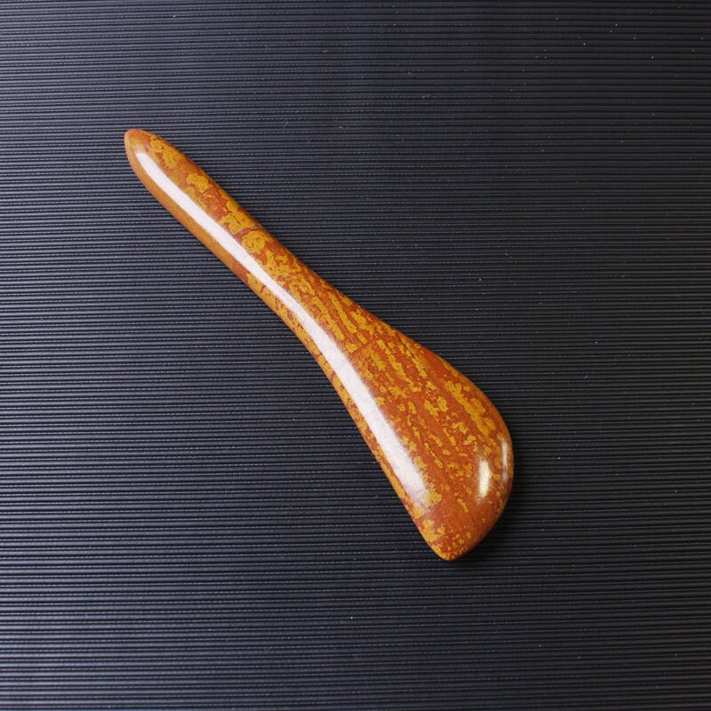 按摩天然泗水砭石点穴棒拨筋棒面部通用美容按摩穴位棒