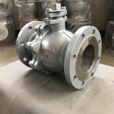 新品1寸234寸法兰球阀球心手动q41f-16c铸钢不锈球阀