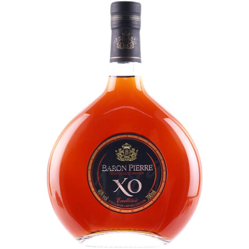 法国进口原酒白兰地洋酒xo威士忌700ml礼盒盒装白兰地