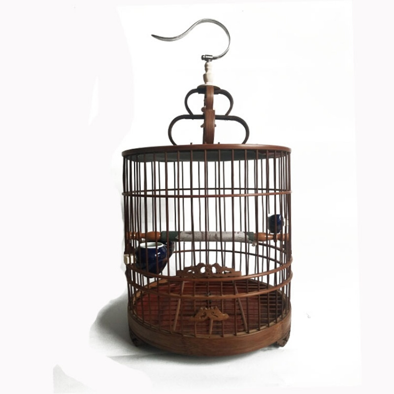鸟笼正品新款热卖精品画眉画眉鸟竹制竹子制品笼子