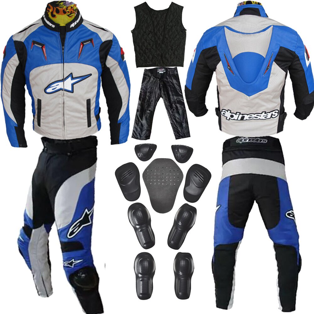 高档四季摩托车防摔骑行连体机车骑士装备赛车驼峰赛车服