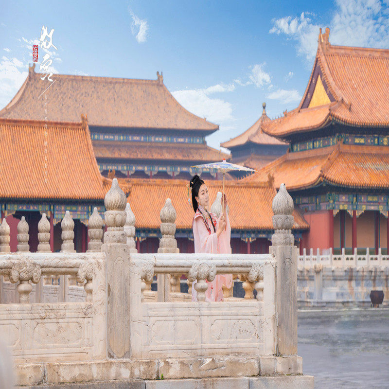 北京故宫旅拍跟拍清宫服汉服写真古装体验情侣闺蜜约拍古风拍照