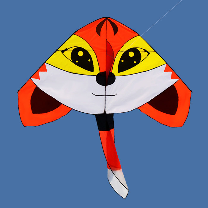 风筝儿童潍坊松鼠狐狸三角新款卡通风筝