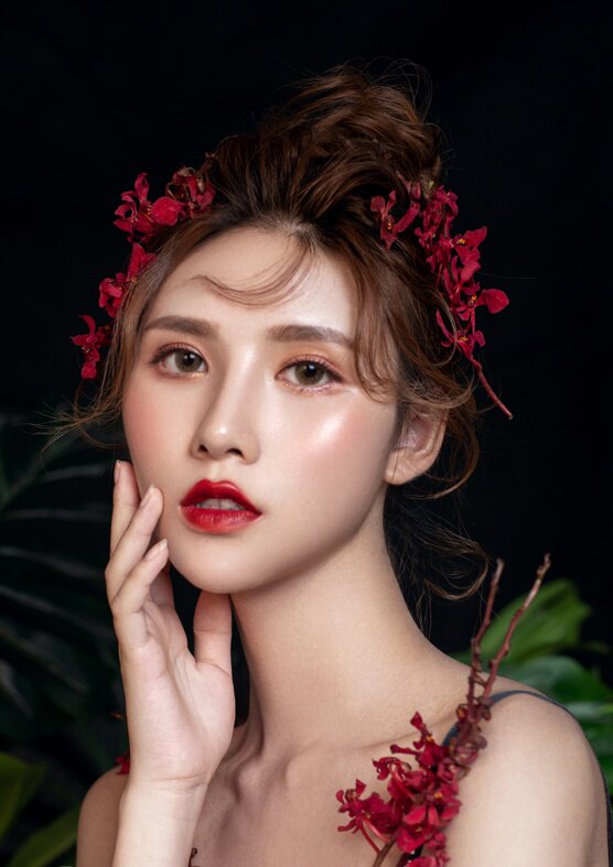 造型创意彩妆化妆工作室学校教室装饰画婚纱摄影会所现代装饰画