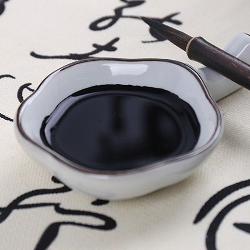 安徽红星450cc大容量高级黑色文房四宝墨汁墨液毛笔文房墨汁