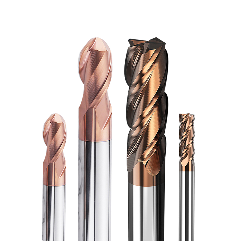 铣刀55度钨钢刃球头不锈钢专用硬质合金数控cnc刀具立铣刀