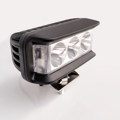 超亮12v汽车中网灯前杠雾mled车顶射灯红蓝汽车灯泡