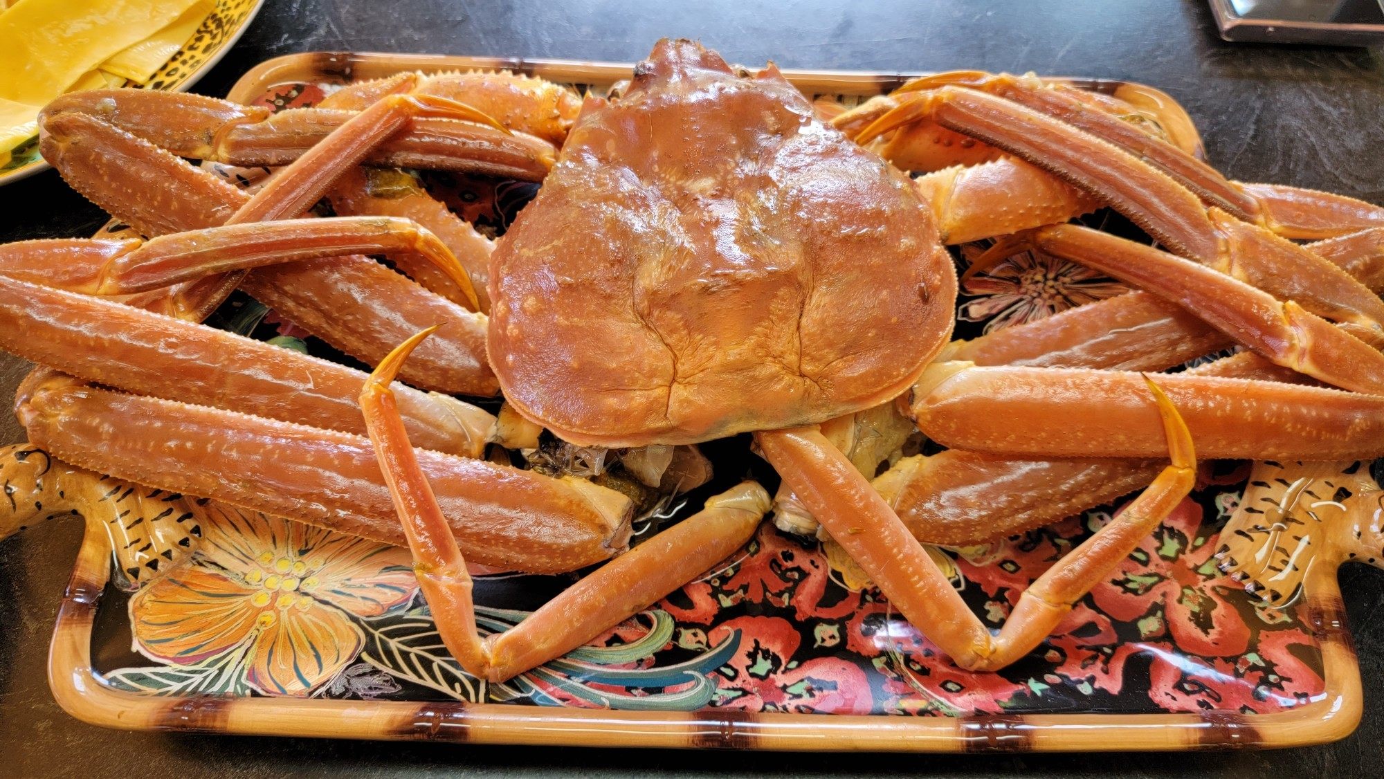 1只2斤鲜活板蟹长脚松叶雪蟹大板海鲜俄罗斯包裹袋